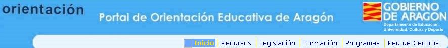 Portal Orientación Educativa de Aragón